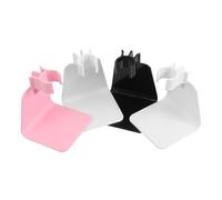Générique 4 Pièces Support Portable pour Lampe à Ongles LED en Plastique Position Stable, pour Nail Art Extérieur et Séchage Gel Maniabilité Optimale