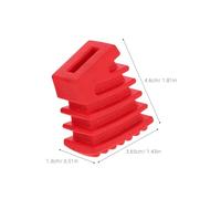 Générique 4 Pièces Support pour Batterie Protection Antidérapante et Absorption de Chocs pour Stand de Cymbales et Accessoires de Batterie