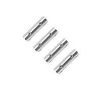 Générique 4 Pièces Tendeur Cable INOX pour Cable Acier 3mm-14mm, Terminal pour Fil INOX Métallique Terminal À Vis pour Rampe De Câble D'escalier(3mm-4mm)