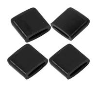 Générique 4 Protections D’Angle en Silicone Résistantes à la Chaleur pour Friteuse à Air Chaud Pièces de Rechange Pare-Chocs Protège Plateau Antidérapant Compatible Accessoires Air Fryer