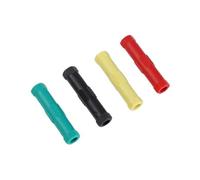 Générique 4 rallonges de transition pour fiches bananes, diamètre 7,5 x 42 mm, épaisseur 4 mm, 3 kV, 20 A max