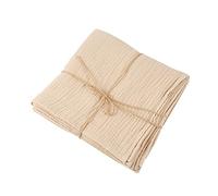 Générique - 4 Serviettes Gaze DE Coton Lavable 40CM Lin