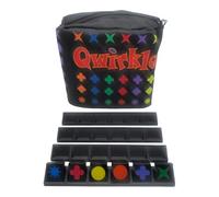 Générique 4 Supports pour jetons pour qwirkle Voyage (Noir)