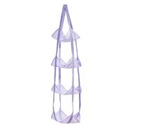 Générique 4 Tiers Ball Storage Garage - Basketball Organizer Rack | Iron Football Stand, Multifunctional Balls Storages Shelf, Basketball Ball Storage Rack,