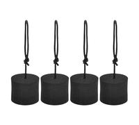 Générique 4 X Kayak Scupper - Eva Holes Stopper Bung | Holes Stopper Bung with Cord | Stopper Bung for Boat Water Control in Canoe Dinghy Also Use at for Roof Pipes Also for Plugs to