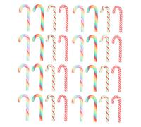 Générique 40 Pièces Bonbon Factice en Argile Polymère, Canne