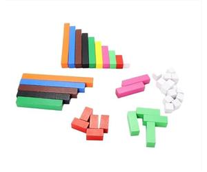 Générique 40 réglettes Cuisenaire méthode Chaque Jour Compte ! Hatier