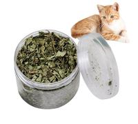 Générique | 40g Leaves Treat for Teeth Cleaning | Soothing Leaves, Relaxing Real, Healthy Teeth Cleaning for Health, Cat Hair Removal
