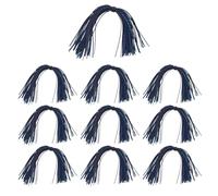 Générique 44 brins/Paquets de Jupes de gabarit en Soie de calmar, Composants de Liaison, Buzzbaits, Jupe de calmar, Accessoire de pêche, brins de pêche en Silicone