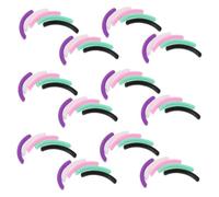 Générique 48 Pièces Silicone Eyelash Curler Pads Replacement Soft Rubber Lash Curlers Refills With Storage Box For Eyelash