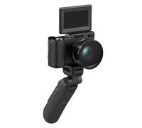 Générique 4K Vlogging Camera, 48MP Digital Travel Camera, Anti-Shake Video Recorder, Touch Screen and Remote Control for Live Streaming and Content Creation, 4.53x2.56x1.77 inches
