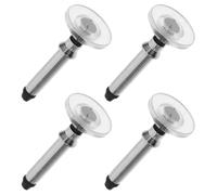 Générique 4pcs Conseils de Remplacement pour Stylet Capacitif Embouts en Caoutchouc Disque à Ventouse, Haute Performance, Facile à Installer pour Téléphone et Tablette