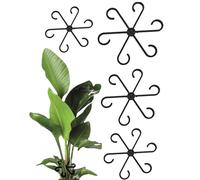 Générique 4Pcs Plant Clips - Stem SupportFor Climbing Plants, Vine Fixer Stake Holder, Multi Size Garden Clip, Upright Grow Tool | Monstera Philodendron Alocasia Healthier Plant Accessory
