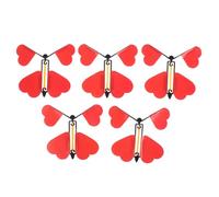Générique 5/10/12pcs Magic Wind Up Flying Butterfly, Bande de Caoutchouc alimenté nouveauté Trick, Fun Party Favor pour Les Amateurs de Magie