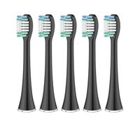 Générique 5/10 têtes de brosse, compatible avec AquaSonic, Black Pro Vibe | Pour Black Series, Black Series Pro, Vibe Series, Duo Pro; plastique, emballage carton(NEW-YCST-A2-Z05BK)