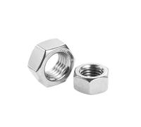 Générique 5 à 100 écrous hexagonaux en acier inoxydable 316 A4 M2 M2.5 M3 M4 M5 M6 M8 M10 M12 DIN934 écrous hexagonaux métriques for boulon à vis(M3-100pcs)