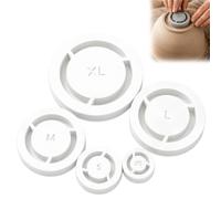 Générique 5 Pack Pottery Foot Ring Tool, Clay Base Aligner for Ceramics