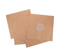 Générique 5 Pièces 12 Pochette pour Disque Vinyle Gyroscope De Décompression Porte-clés Piliers en Vrac Album Mat Bretelles De Gilet Sangles Anti-Chute Stylo Règle Fournir Papier Light Brown