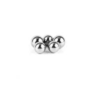 Générique 5 Pièces Billes De Précision, 304 INOX Acier Sphères pour Roulements, Diamètre 20mm-30mm(25mm)