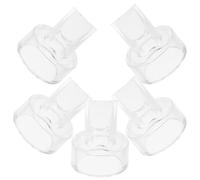 Générique 5 Pièces en Silicone Valves de Tire-lait Anti-retour Sûres pour Accessoires D'allaitement sans Bavure Compatibles Pompe à Sein Manuelle