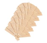 Générique 5 Pièces Pendentifs Éventail Cuivre Vintage pour Bijoux Diy Charms Robustes pour Boucles Oreilles Bracelets et Colliers Accessoires Artisanaux Créatifs