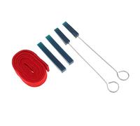 Générique 5 Pièces Piano Mute Bande Kit Accordeur Outil Accessoire Instrument Clavier Utilisation Facile Convient pour Musiciens Entretien à Domicile