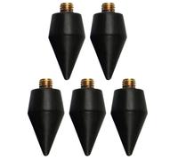 Générique 5 Pièces Stylo à Cire Double Tête pour Art Diamant, Recharge en Métal et Cire, Outil Précis pour Pose Solide de Strass sur Ongles, Débutants en Art Manuel