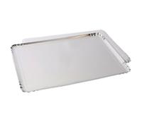 Générique - 5 PLATS DE SERVICE TRAITEUR 28X42CM ARGENT