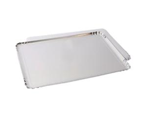 Générique - 5 PLATS DE SERVICE TRAITEUR 28X42CM ARGENT