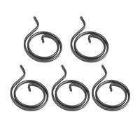 Générique 5 ressorts de remplacement pour poignée de porte à ressort pour poignée de porte, bouton, levier, loquet, bobines internes, verrou à broche, ressort de torsion, spirale, réparation (B)