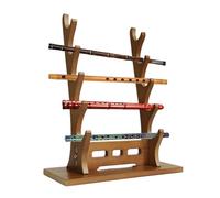 Générique 5 Tier Flute Rack - 12 Inch Scabbard collectionDisplay Stand, Elegant Tabletop Holder for Instrument collectionDisplay Storage Showcase | Instrument Display Case, Musical collectionRack