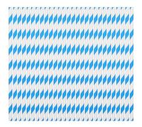 Générique 50 Bâtonnets de Barbe à Papa en Papier 10 X 300 Mm Bleu et Blanc Rayé, Accessoires Résistants pour Machines Automatiques, Usage Commercial et Événements Festifs