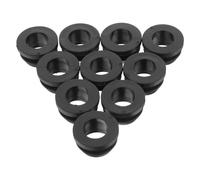 Générique 50 Joints en Silicone TPE 16mm pour Vanne de Dérivation | Étanchéité Anti-fuite, Résistance aux Intempéries, pour Arrosage du Jardin et Raccords de Plomberie, Noir