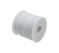 Générique 50 mètres de Fil de Silicone résistant à Haute température Flexible 12AWG 13 14 15 16 17 18 20 22 Câble de Silicone de Haute qualité (Couleur : Blanc, Taille : 18 AWG 20 metres)