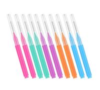 Générique 50 Pcs Brosses Interdentaires pour Appareils Dentaires Design Ergonomique et Matériaux Pp et Acier Inoxydable 304, Brosse Nettoyante Portable pour Soins Dentaires