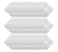 Générique 50 Pièces Autocollants Ronds à Gratter Autocollants Scratch Recto Verso pour Cartes à Gratter Personnalisables Film Résistant pour Jeux Interactifs Fêtes Anniversaires et Mariages