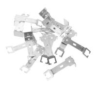 Générique 50 Pièces Bras Aération Acier Air pour Inoxydable à Pompe Argenté en Axe de Précision et Angle Optimisé Bassin Aquarium de Bureau