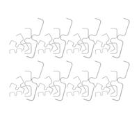 Générique 50 Pièces Écarteur de Branches Accessoire pour Gestion de Verger et Formation des Branches pour Fruitiers en Acier Inoxydable Argenté, Réglable