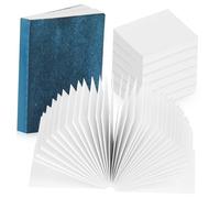 Générique 50 Pièces Mini Miniatures pour Maison de Poupées de Notebooks Vides Accessoires de Décoration pour Maison de Poupées Cahiers Compactes pour Artisanat et Créativité