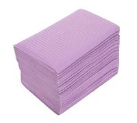 Générique 50 Pièces Nappe De Table Pour Nail Art. Tapis De Table à Ongles Couvertures De Table De Tatouage Tapis à Ongles Pour Bureau Fourniture De Salon Violet,mauve Papier Pâte De Bois