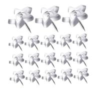 Générique 50 Pièces Punaises en Punaises en Forme D'étoile Épingles pour Tableau De Liège Punaises Murales Punaises Blanches à Plat Épingles à Tête Plate Transparent Plastique