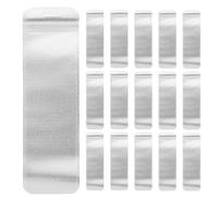 Générique 50 Pièces Trousse Holographique Auto-adhésive pour Stylo | Fermeture Refermable, Résistance aux Perforations, Emballage Soigné, Format Long, Usage Boutique et Expédition