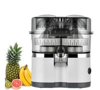 Générique 500 ML Jus à jus d'agrumes Jumelles, 18000RPM d'orang électrique avec Filtre, Presse à Double tête compacte pour Grenade Citron, Noir