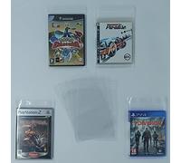 Générique 500 Pochettes avec Rabat Autocollant pour Jeux Vidéos PS2 PS3 PS4 Gamecube