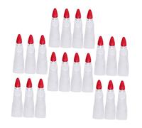 Générique 50Pcs Nail Art Brosse Faux Ongles Avec Colle Gel Ongles Kit Marionnettes Lampes LED Pour es En Gel Faux es Kit Nail Monstre Costume En Plastique