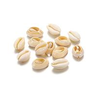 Générique 50pcs Naturel Petit Coquillage Bracelet Pendentif conque Perles entretoises en Vrac pour la Fabrication de Bijoux à bricoler soi-même trouver des Accessoires Fournitures