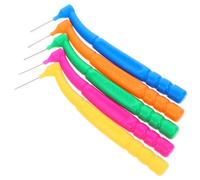 Générique 50pièces Brossettes Interdentaires Portables Brosse Dentaire Interdentaire Douce et Robuste Nettoyage Profond des Espaces Dentaires