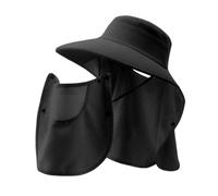 Générique 54-57cm Wide Brim Sun Hat, Waterproof Breathable Summer Beach Hat, Ladies Outdoor Sun Protection Cap for Pool Vacation Hiking Fishing Gardening Camping Climbing, Lightweight Travel Shade