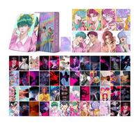 Générique 55PCS Saja Boys Lomo Cartes Photocards Rumi Mira Zoey Jinun Ensemble de Cartes Photo Cadeau d'anniversaire pour Les Fans Carte à Collectionner LOMO Flash Carte A07