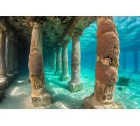 Générique 5D Océan Peinture Diamant Painting Kit, DIY Paysage Diamant Complet Kits, Diamond Art Kits pour Adultes Débutants, Square Diamond Strass Point de Croix Painting, Maison Décor 60x80cm -37113